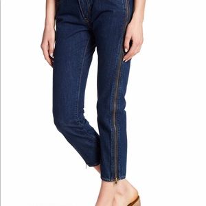 LEVI’S 505c cropped zipper jeans | size 27